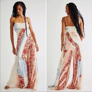 NWOT Gianna Patchwork Jumpsuit